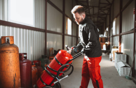 lpg industrial cylinder by A One Gas