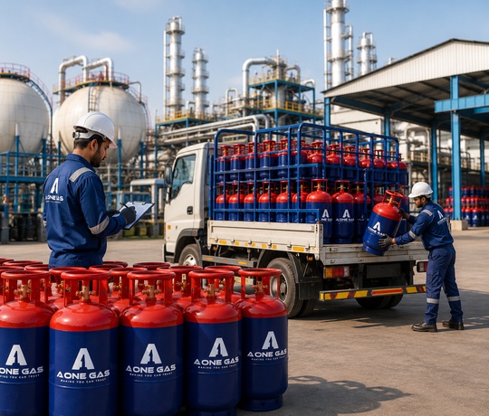 commercial lpg gas by A One Gas